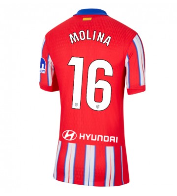 Atletico Madrid Nahuel Molina #16 Hemmatröja Dam 2024-25 Kortärmad